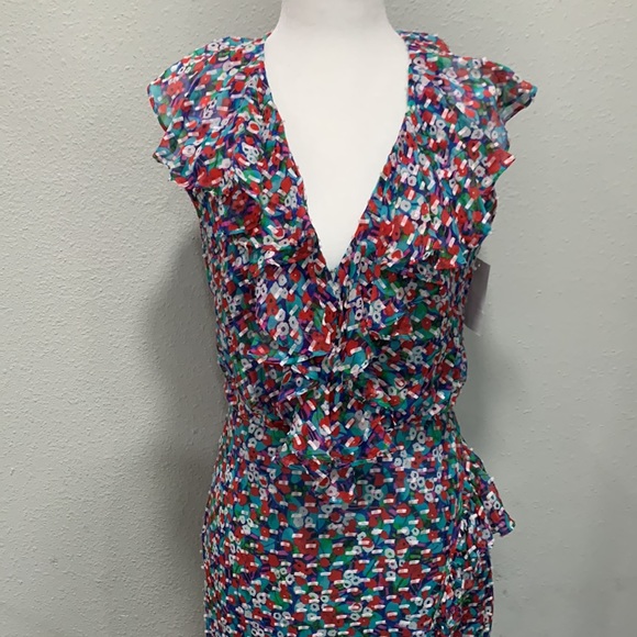 NWT- Saloni dress- size: 4US - Picture 3 of 6